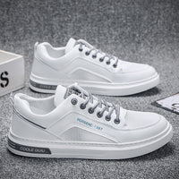 Men’s Lightweight Breathable Casual Sneakers – Classic Low-Top Daily Walking Shoes