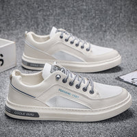 Men’s Lightweight Breathable Casual Sneakers – Classic Low-Top Daily Walking Shoes