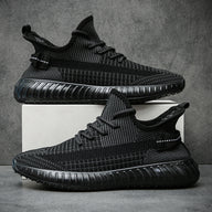 Unisex Breathable Knit Sneakers – Lightweight Cushioned Everyday Running Shoes