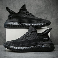 Unisex Breathable Knit Sneakers – Lightweight Cushioned Everyday Running Shoes