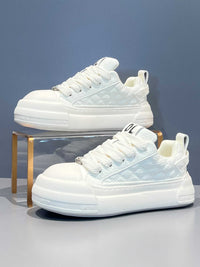 Quilted Platform Sneakers – Elevated Style & Everyday Comfort.Designed to elevate your everyday look