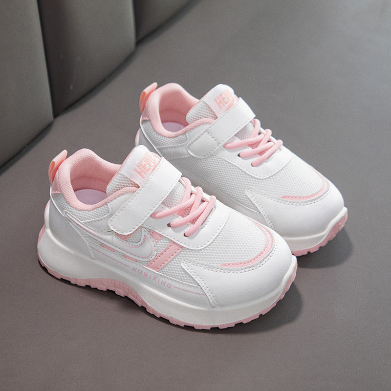 Kids Lightweight Sport Sneakers – Breathable Mesh Hook & Loop Shoes for Boys & Girls.Comfort • Safety • Everyday Play