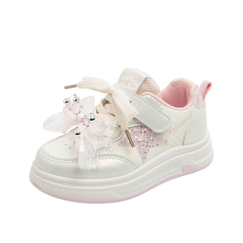 Women’s Chunky Platform Sneakers – Comfortable Casual Lace-Up Shoes for Daily Wear