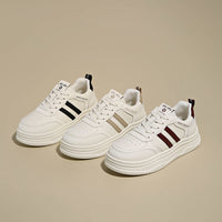 Men’s & Women’s Classic Platform Sneakers – Lightweight Casual Lace-Up Shoes for Daily Wear