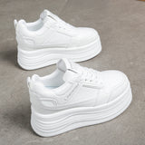 Women’s Ultra Platform Sneakers – Extra Thick Sole Casual Shoes  Bold platform. Soft comfort.Designed to elevate your everyday style.