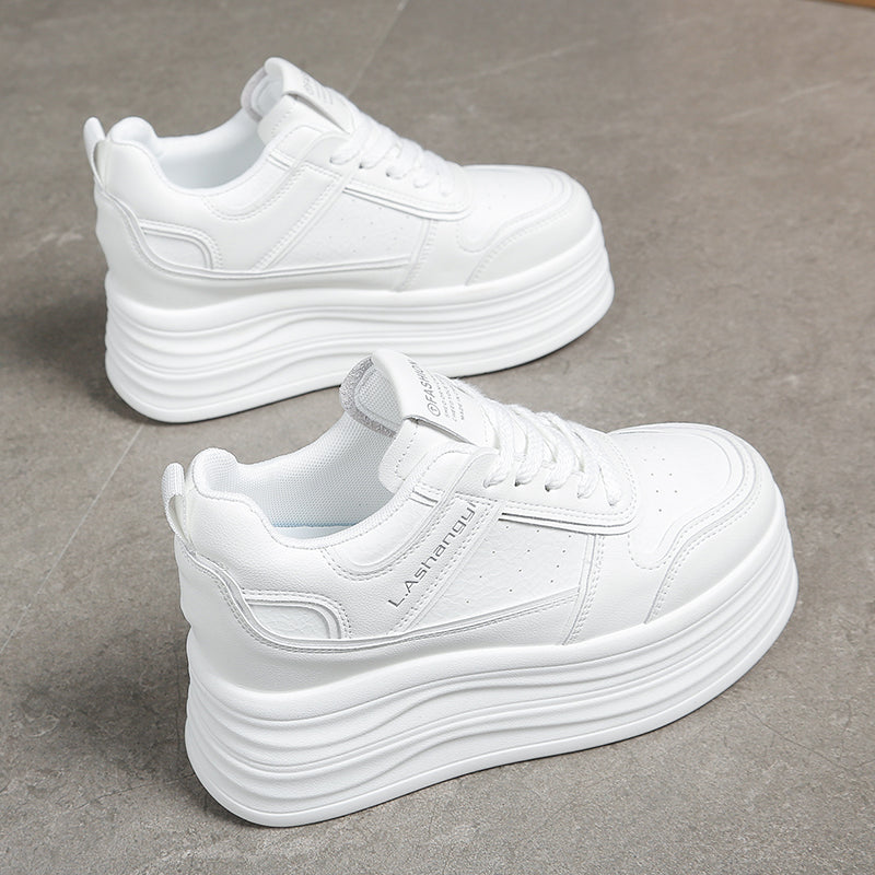 Women’s Ultra Platform Sneakers – Extra Thick Sole Casual Shoes  Bold platform. Soft comfort.Designed to elevate your everyday style.