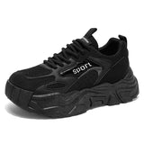 Men’s & Women’s Chunky Sport Sneakers – Breathable Mesh Casual Trainers with Cushioned Sole