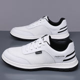 Men’s Breathable Mesh Casual Sneakers – Lightweight Comfort Shoes for Daily Wear