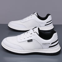 Men’s Breathable Mesh Casual Sneakers – Lightweight Comfort Shoes for Daily Wear