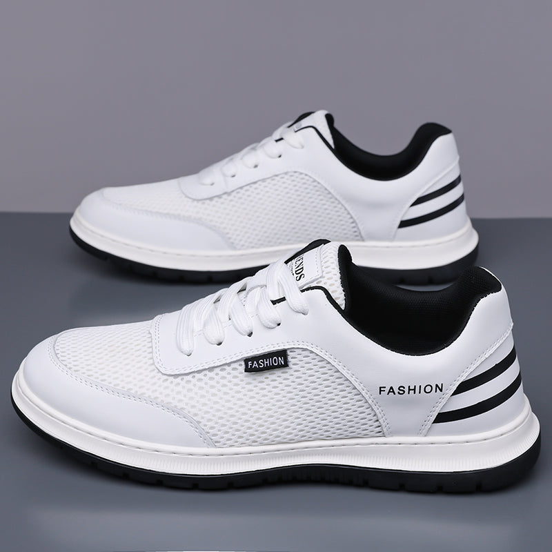Men’s Breathable Mesh Casual Sneakers – Lightweight Comfort Shoes for Daily Wear