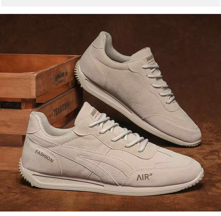 Men’s Casual Low-Top Sneakers with Cushioned Sole – Lightweight Daily Comfort Shoes