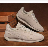 Men’s Casual Low-Top Sneakers with Cushioned Sole – Lightweight Daily Comfort Shoes