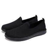 Men’s & Women’s Lightweight Slip-On Knit Walking Shoes – Breathable Casual Comfort Sneakers