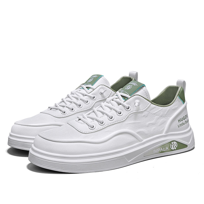 Youth Lightweight Platform Sneakers – Breathable Cushioned Casual Shoes for Teens