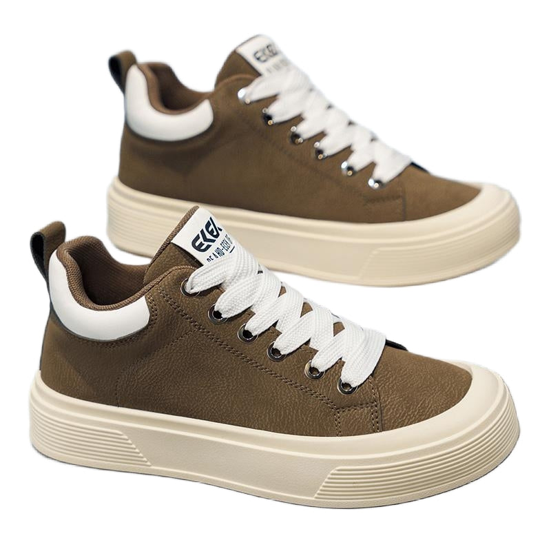 Men’s & Women’s Casual Platform Sneakers – Comfortable Thick Sole Daily Shoes Timeless design. Everyday comfort.  Made for city life.