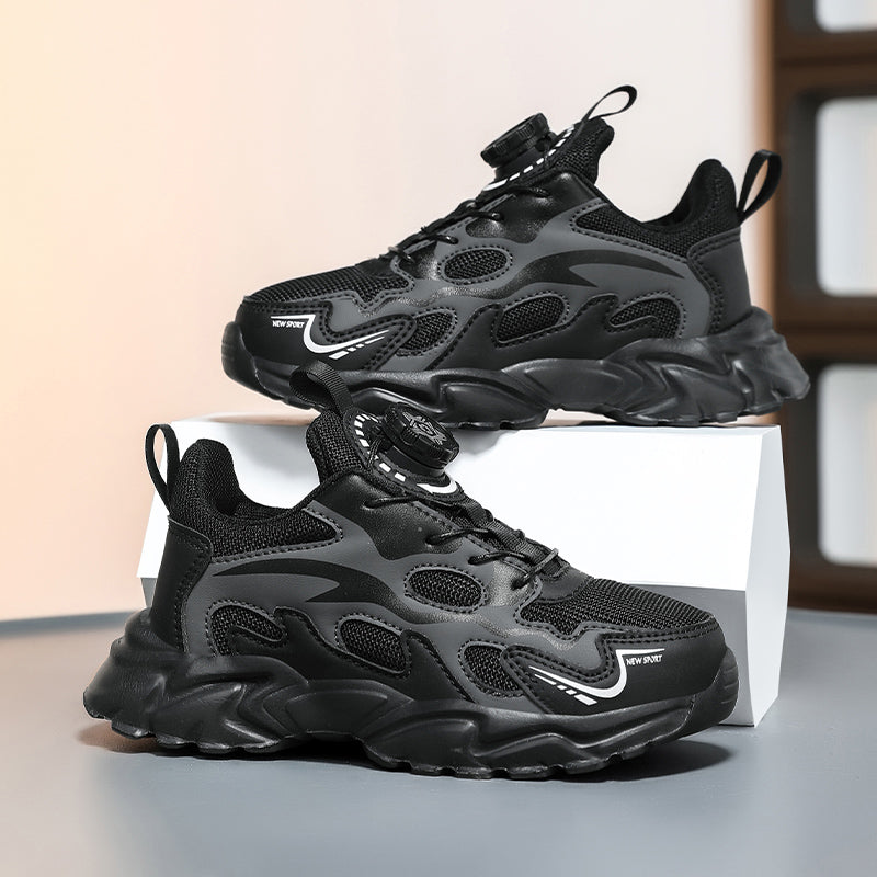 Kids Lightweight Running Shoes with Dial Closure – Breathable Sport Sneakers for Boys & Girls.Easy On & Off · Secure Fit · Comfortable for School, Play & Outdoor Activities