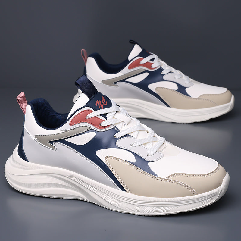 Men & Women Casual Chunky Sneakers – Lightweight Platform Walking Shoes for Daily Wear