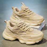 Men’s & Women’s Chunky Running Sneakers – Breathable Mesh Sport Shoes with Cushioned Sole for Daily Walking & Training