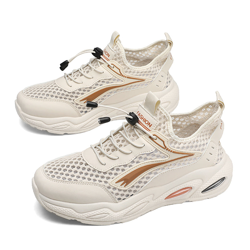 Breathable Mesh Running Shoes for Men & Women – Lightweight Slip-On Sneakers with Cushioned Sole