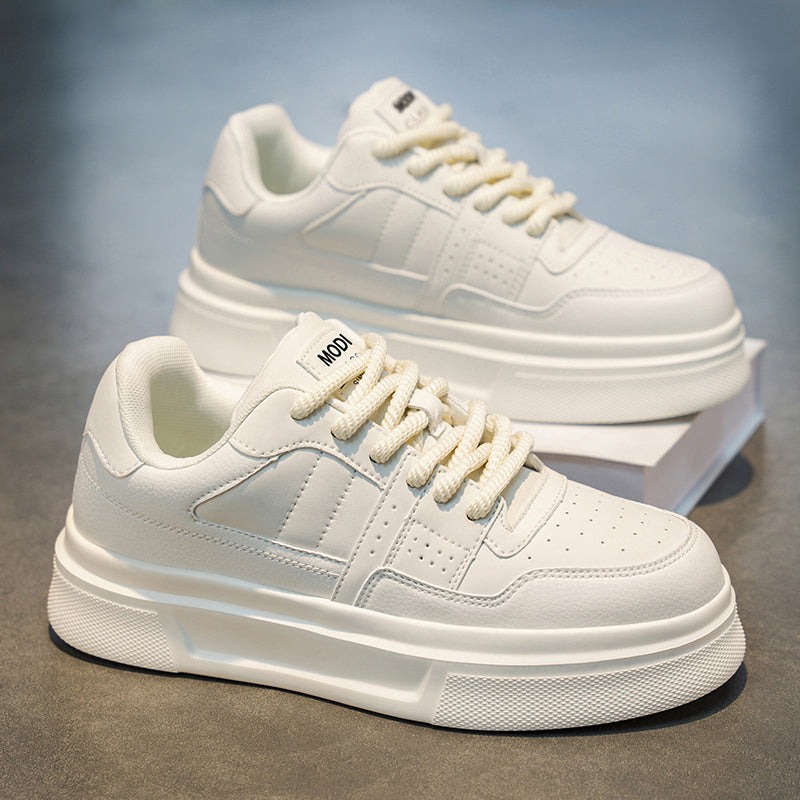 Minimalist Platform Sneakers for Men & Women – Lightweight Cushioned Casual Shoes