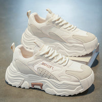 Men’s & Women’s Chunky Sport Sneakers – Breathable Mesh Casual Trainers with Cushioned Sole