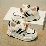 Kids Platform Sneakers – Cute Cartoon Velcro Shoes for Toddlers & Little Kids