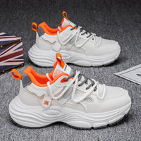 Men & Women Lightweight Chunky Sneakers – Breathable Mesh Casual Running Shoes