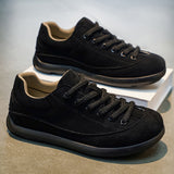 Men’s & Women’s Suede Casual Sneakers – Lightweight Cushioned Sole for Daily Walking