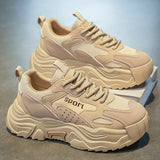 Men’s & Women’s Chunky Sport Sneakers – Breathable Mesh Casual Trainers with Cushioned Sole