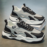 Chunky Colorblock Sneakers for Men & Women – Comfortable Casual Running Shoes with Cushioned Sole