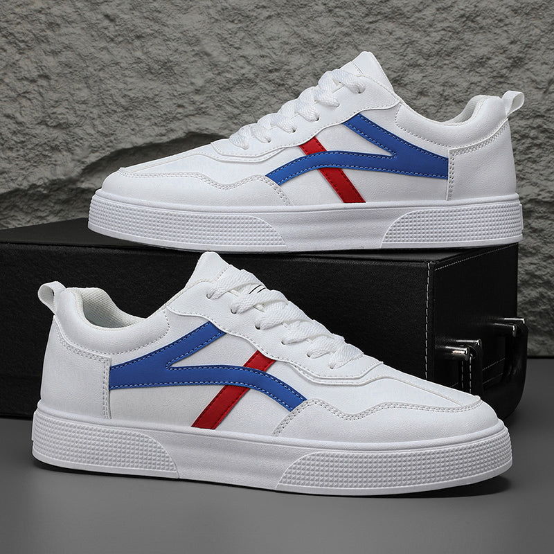 Minimalist White Low-Top Sneakers for Men & Women｜Lightweight Everyday Casual Shoes