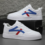 Minimalist White Low-Top Sneakers for Men & Women｜Lightweight Everyday Casual Shoes