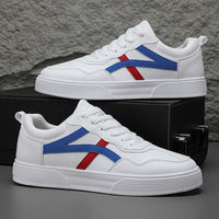 Minimalist White Low-Top Sneakers for Men & Women｜Lightweight Everyday Casual Shoes