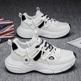 Men & Women Lightweight Chunky Sneakers – Breathable Mesh Casual Running Shoes