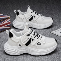Men & Women Lightweight Chunky Sneakers – Breathable Mesh Casual Running Shoes