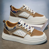 Men’s & Women’s Casual Platform Sneakers – Colorblock Street Style Comfort Shoes