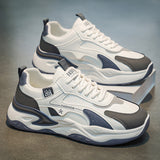 Chunky Colorblock Sneakers for Men & Women – Comfortable Casual Running Shoes with Cushioned Sole