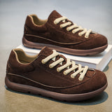 Men’s & Women’s Suede Casual Sneakers – Lightweight Cushioned Sole for Daily Walking