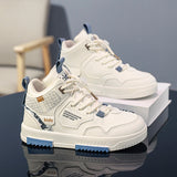 Teen Mid-Top Casual Sneakers – Lightweight Street Style Shoes for Daily Wear & School