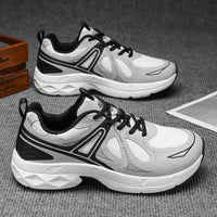 Men’s & Women’s Chunky Running Sneakers – Breathable Mesh Sport Shoes with Cushioned Sole for Daily Training & Casual Wear