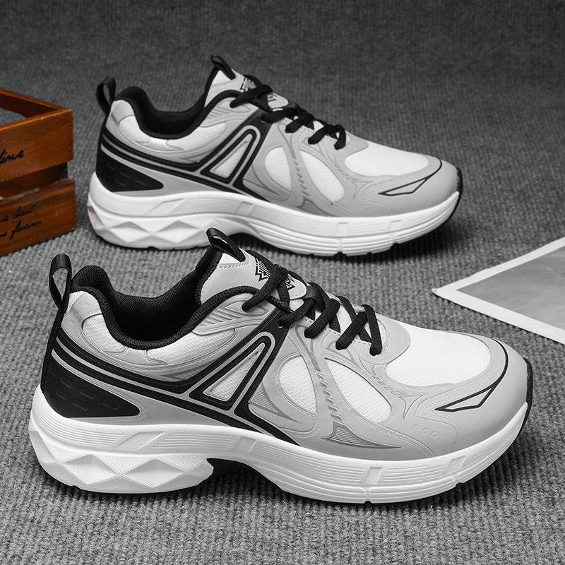 Men’s & Women’s Chunky Running Sneakers – Breathable Mesh Sport Shoes with Cushioned Sole for Daily Training & Casual Wear