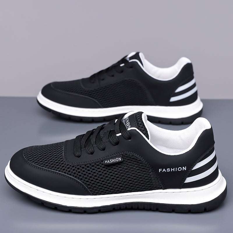 Men’s Breathable Mesh Casual Sneakers – Lightweight Comfort Shoes for Daily Wear