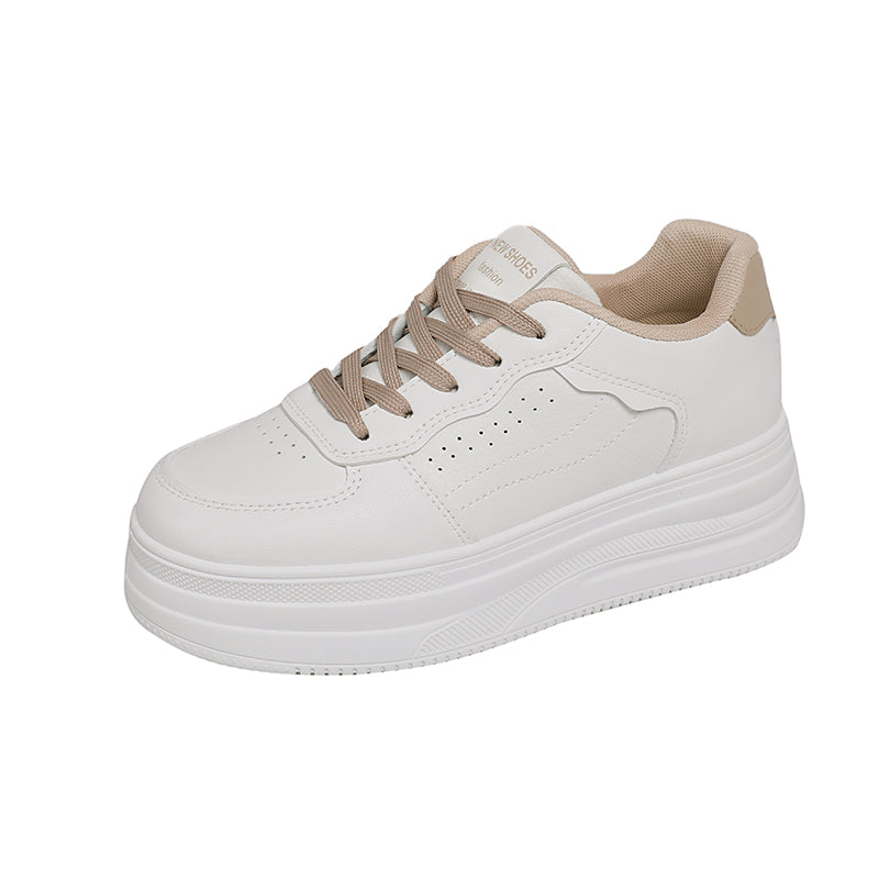 Women’s Platform Sneakers – Lightweight Casual Walking Shoes with Cushioned Sole for Daily Wear