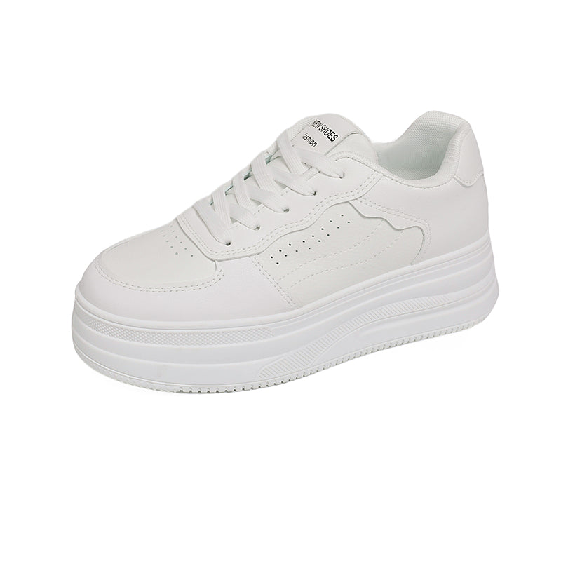 Women’s Platform Sneakers – Lightweight Casual Walking Shoes with Cushioned Sole for Daily Wear