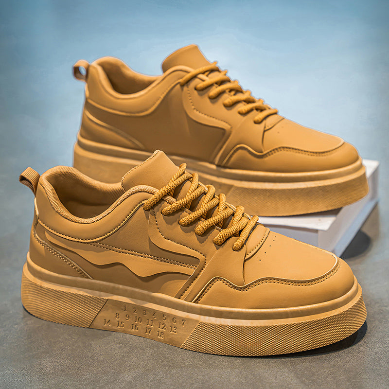 Men’s Fashion Casual Sneakers – Thick Sole Comfortable Street Shoes for Daily Wear