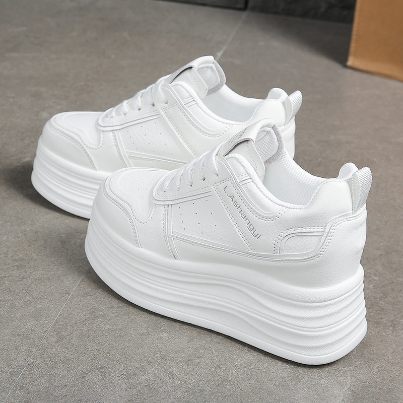 Women’s Ultra Platform Sneakers – Extra Thick Sole Casual Shoes  Bold platform. Soft comfort.Designed to elevate your everyday style.