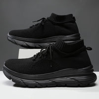 Men & Women Lightweight Knit Running Shoes – Breathable Sock-Style Sneakers with Cushioned Thick Sole