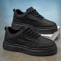 Men’s Fashion Casual Sneakers – Thick Sole Comfortable Street Shoes for Daily Wear