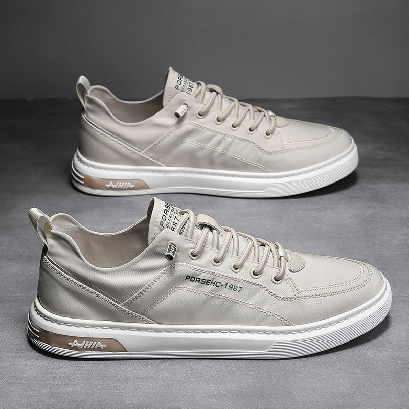 Men’s Lightweight Casual Sneakers – Breathable Low-Top Comfort Shoes for Daily Wear