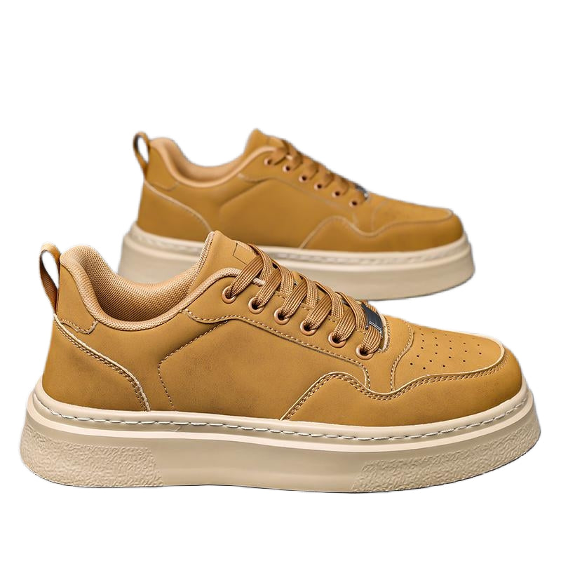 Unisex Platform Sneakers – Casual Thick Sole Shoes for Daily Wear   Simple design. Reliable comfort.   Built for everyday city life.
